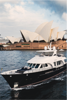 Yacht in Sydney